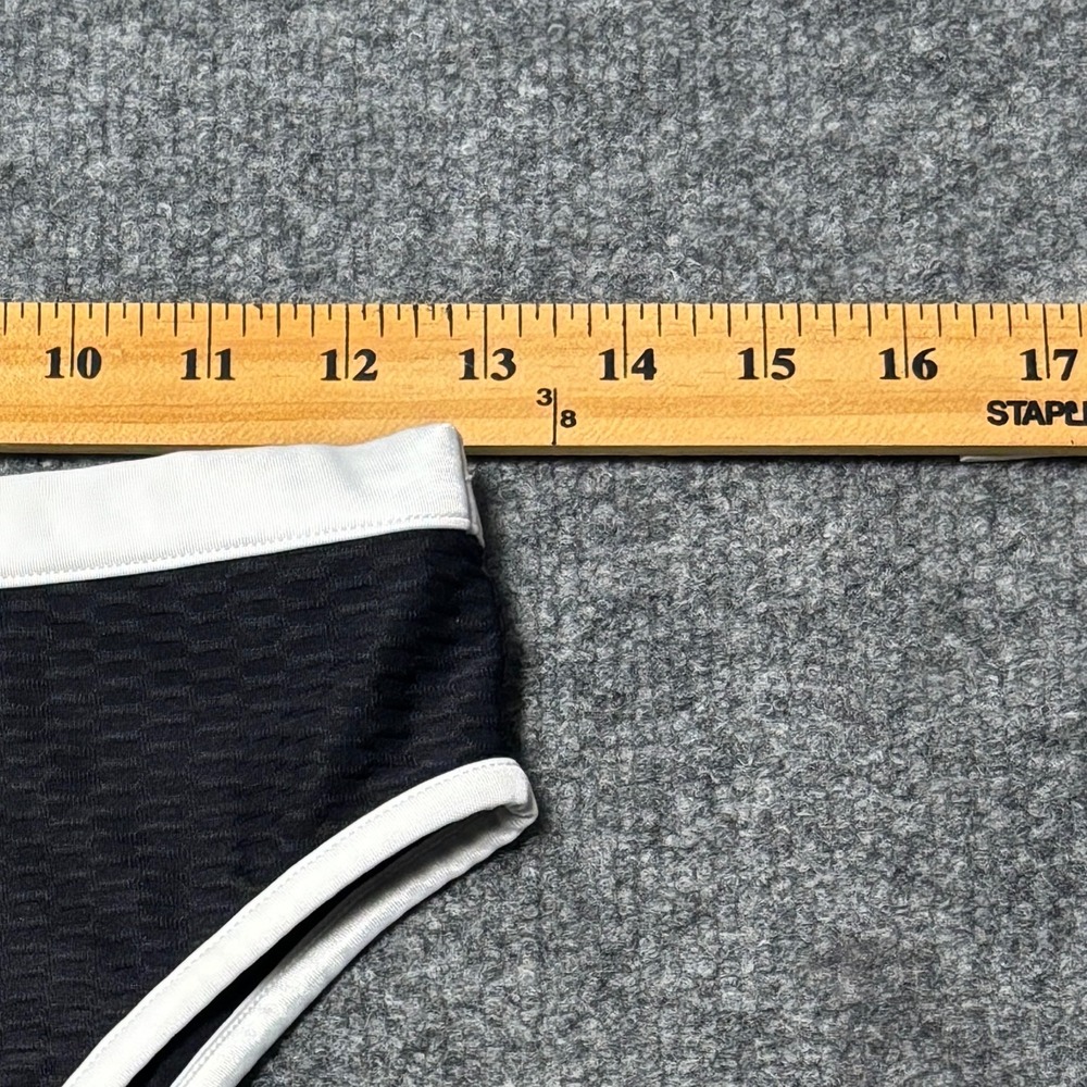 Calzedonia Bikini Set Womens S Black White Cobey Seersucker Underwire Halter - Picture 8 of 11